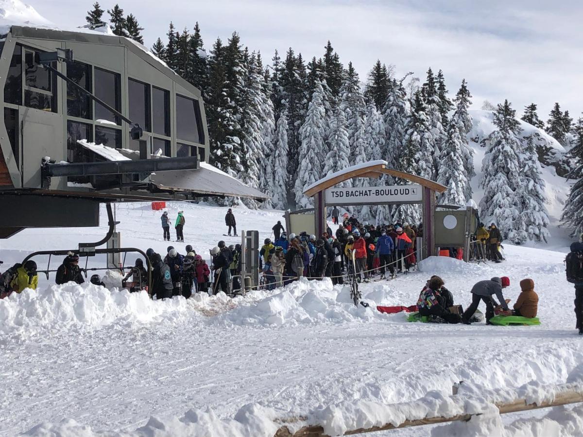 Charmant Studio Cabine Cosy A 100 M Des Pistes Chamrousse Bagian luar foto